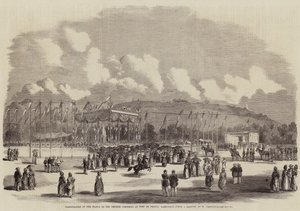 Innvielse av statuen til keiserinne Josephine ved Fort de France, Martinique